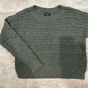 A&F Green Sweater